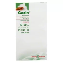GAZIN Gazlı bez komp. 10x20 cm steril 8 katlı, 5X2 adet