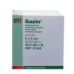 GAZIN Gazlı bez komp. 5x5 cm steril 8 katlı, 25X2 adet