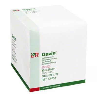 GAZIN Gazlı bez komp. 10x20 cm steril 8 katlı, 25X2 adet