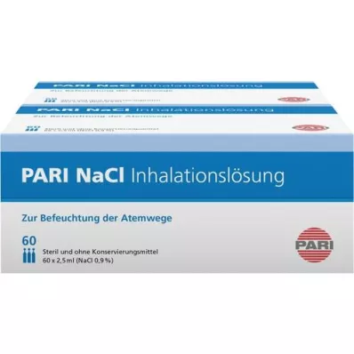 PARI NaCl inhalasyon çözeltisi ampulleri, 120X2,5 ml