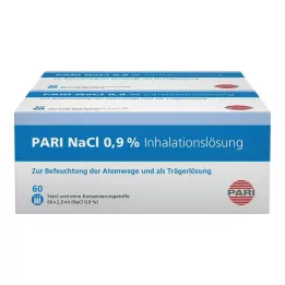 PARI NaCl inhalasyon çözeltisi ampulleri, 120X2,5 ml