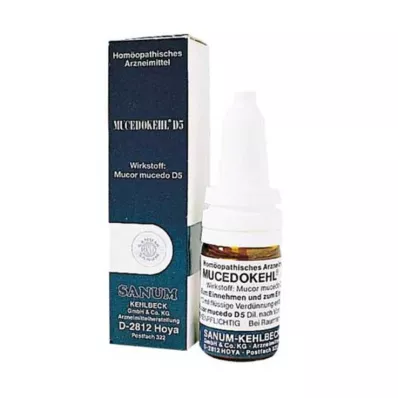 Mucedokehl D 5 damla, 10 ml Mucedokehl D 5 damla, 10 ml
