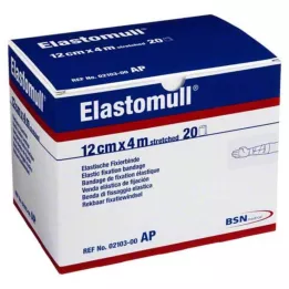 ELASTOMULL 12 cmx4 m elastik sabitleme bandı 2103, 20 adet