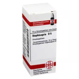 STAPHISAGRIA D 6 globül, 10 g