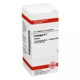 CRATAEGUS D 1 Tablet, 80 Kapsül