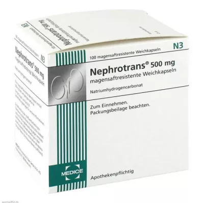 NEPHROTRANS enterik kaplı kapsül, 100 adet NEPHROTRANS enterik kaplı kapsül, 100 adet