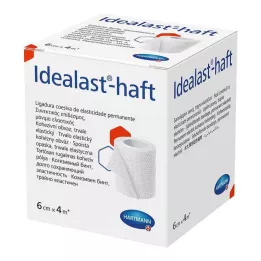 IDEALAST Yapışkan bandaj 6 cmx4 m, 1 adet