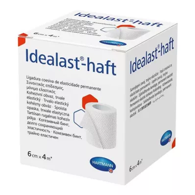 Idealast yapışkanlı bandaj 6 cm x 4 m, 1 adet Idealast yapışkanlı bandaj 6 cm x 4 m, 1 adet