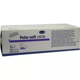 PEHA-SOFT nitril Unt.Handsch.unste.puderfrei S, 100 adet