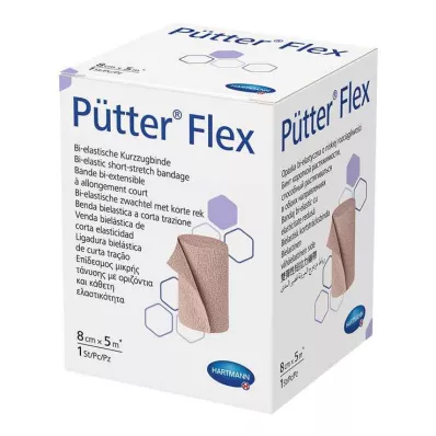 PÜTTER Esnek bandaj 8 cmx5 m, 1 adet PÜTTER Esnek bandaj 8 cmx5 m, 1 adet