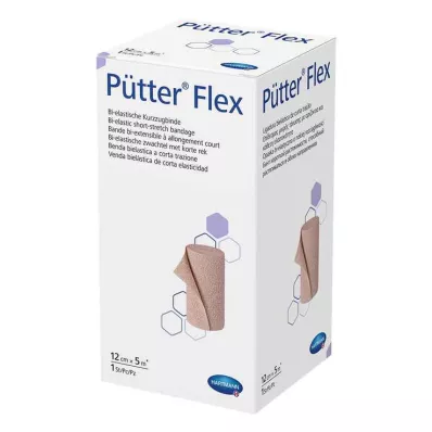 PÜTTER Esnek bandaj 12 cmx5 m, 1 adet