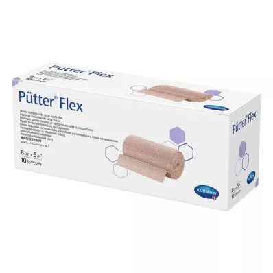 PÜTTER Esnek bandaj 8 cmx5 m, 10 adet PÜTTER Esnek bandaj 8 cmx5 m, 10 adet