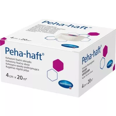 PEHA-HAFT Sabitleme bandajı lateks içermeyen 4 cmx20 m, 1 adet