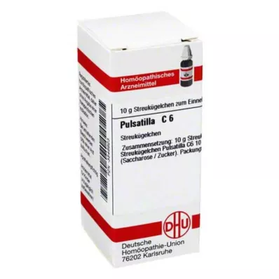 PULSATILLA C 6 globül, 10 g PULSATILLA C 6 globül, 10 g
