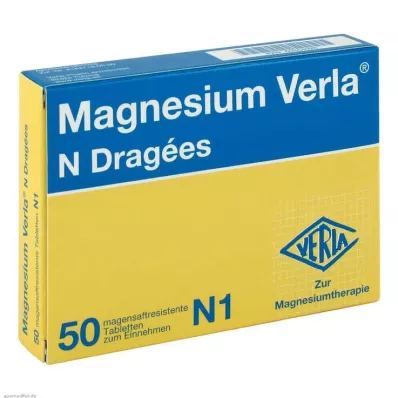 MAGNESIUM VERLA N kaplamalı tabletler