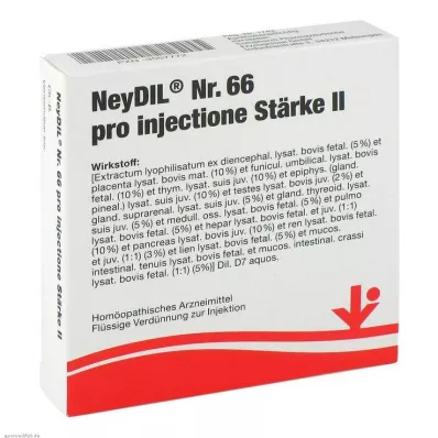NEYDIL No.66 pro injectione St.2 ampul, 5X2 ml