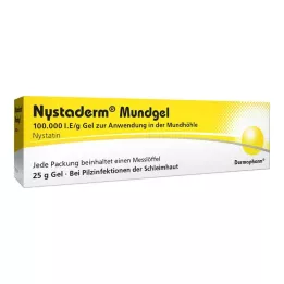 NYSTADERM Oral jel, 25 g