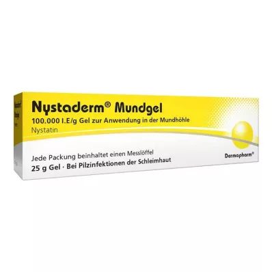 Nystaderm ağız jeli, 25 gr Nystaderm ağız jeli, 25 gr