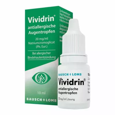 VIVIDRIN antialerjik göz damlası, 10 ml