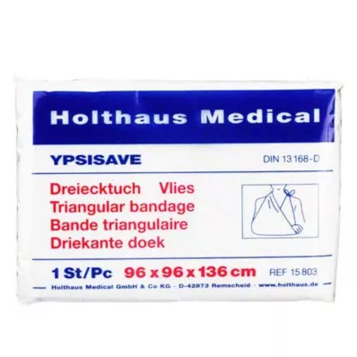 DREIECKTUCH Ypsisave 96x96x136 cm polar, 1 adet