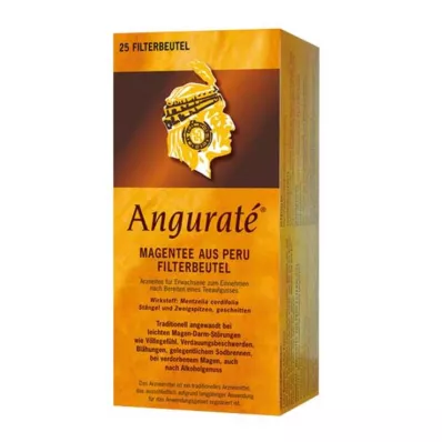 ANGURATE Mide çayı filtre tabletleri, 25X1,5 g ANGURATE Mide çayı filtre tabletleri, 25X1,5 g