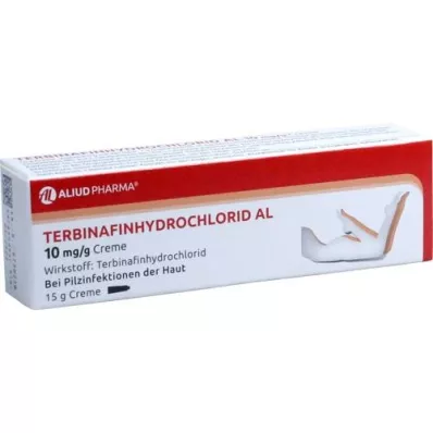 TERBINAFINHYDROCHLORID AL 10 mg/g krem, 15 g