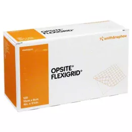 OPSITE Flexigrid şeffaf yara örtüsü 8x10 cm steril, 100 adet
