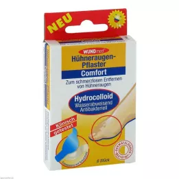 HÜHNERAUGENPFLASTER Comfort hidrokolloid, 6 adet