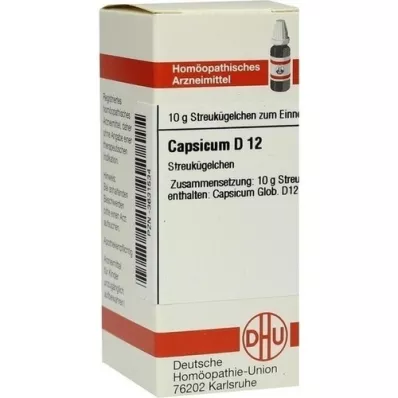 CAPSICUM D 12 globül, 10 g