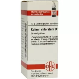 KALIUM CHLORATUM D 12 globül, 10 g