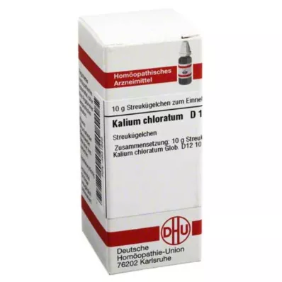 KALIUM CHLORATUM D 12 globül, 10 g KALIUM CHLORATUM D 12 globül, 10 g