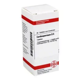 CARDIOSPERMUM D 6 Tablet, 80 Kapsül