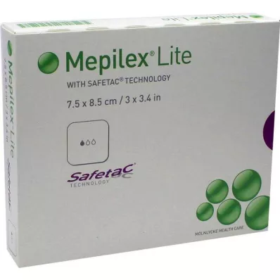 Mepilex Lite köpük pansuman 7,5x8,5cm steril, 5 adet