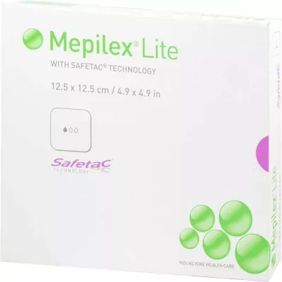 MEPILEX Lite köpük sargı 12,5x12,5 cm steril, 5 adet MEPILEX Lite köpük sargı 12,5x12,5 cm steril, 5 adet