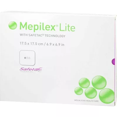 MEPILEX Lite köpük sargı 17,5x17,5 cm steril, 5 adet