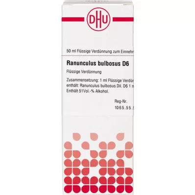 RANUNCULUS BULBOSUS D 6 seyreltme, 50 ml