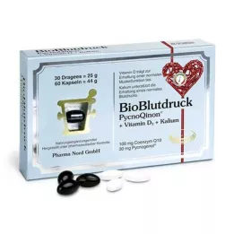 BIO BLUTDRUCK Draje+kapsül Pharma Nord Kombip., 1 P