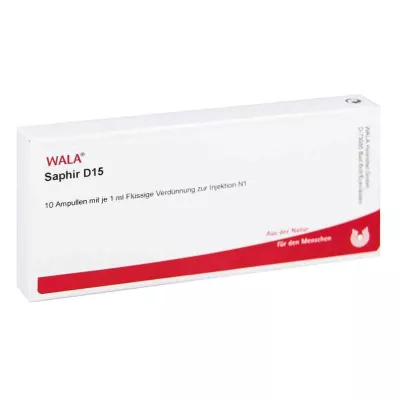 Saphir D15 ampul (10x1 ml) Saphir D15 ampul (10x1 ml)