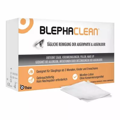 BLEPHACLEAN Steril kompresler, 20 adet BLEPHACLEAN Steril kompresler, 20 adet