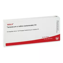 TARAXACUM E Rad.autumnale D 3 ampul, 10X1 ml