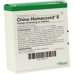 CHINA HOMACCORD S Ampuller, 10 adet