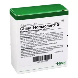 CHINA HOMACCORD S Ampuller, 10 adet