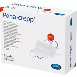 PEHA CREPP Sabitleme bandajı 6 cmx4 m, 1 adet