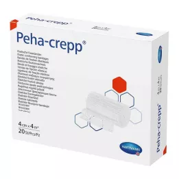 PEHA CREPP Sabitleme bandajı 4 cmx4 m, 20 adet