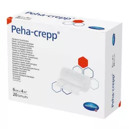 PEHA CREPP Sabitleme bandajı 6 cmx4 m, 20 adet