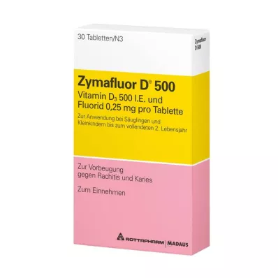 ZYMAFLUOR D 500 Tablet, 30 Kapsül