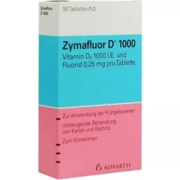 ZYMAFLUOR D 1.000 Tablet, 90 Kapsül