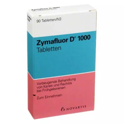 Zymafluor D 1000 tablet, 90 adet Zymafluor D 1000 tablet, 90 adet