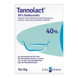 TANNOLACT Banyo katkı maddesi, 10X10 g