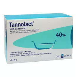 TANNOLACT Banyo katkı maddesi, 40X10 g